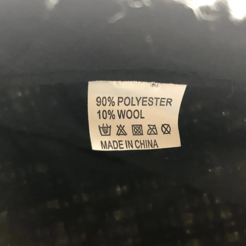 Wool Tweed Newsboy Cap Grey Black Bill Black Detail Tween Newsie Style